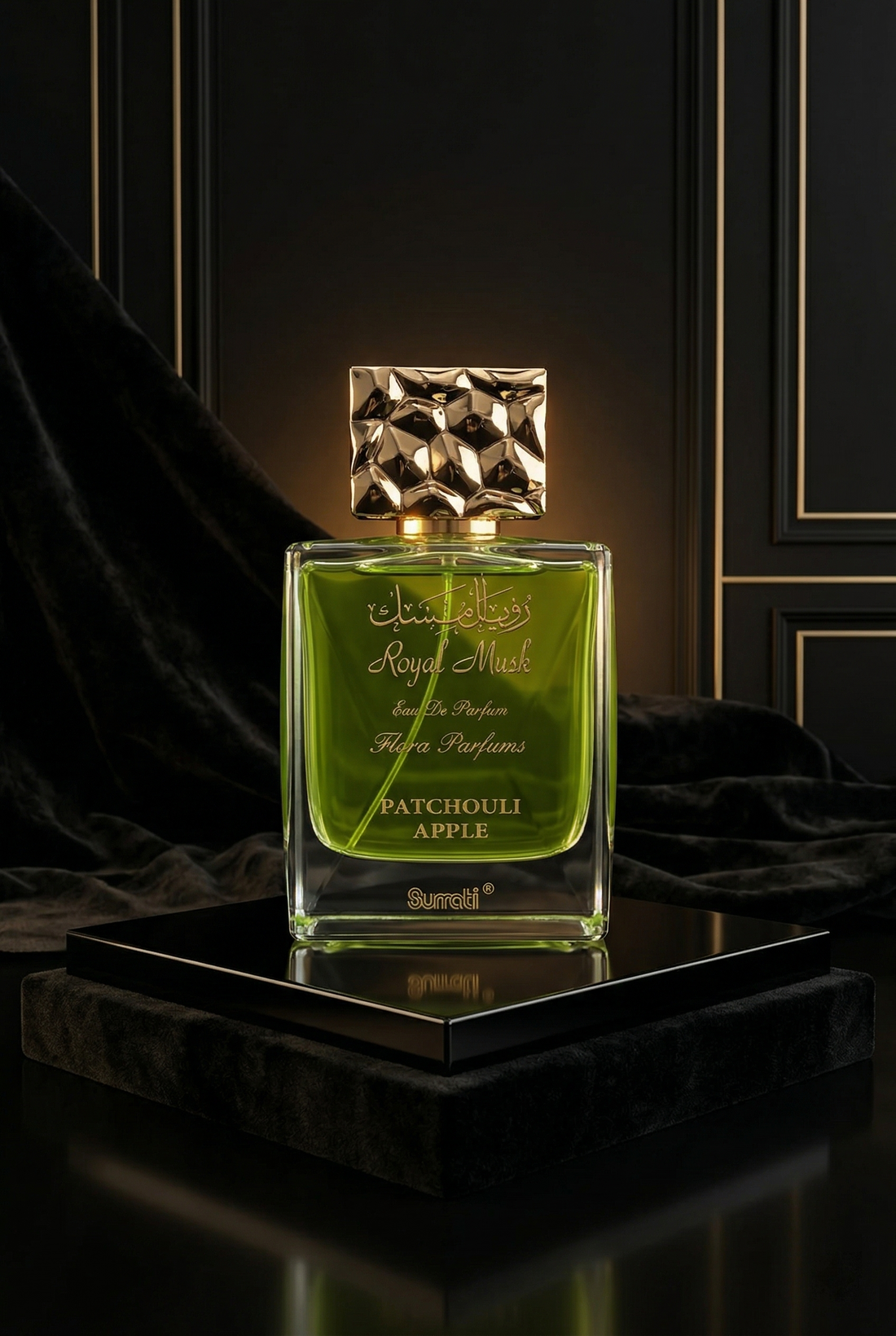 Surrati Royal Musk Patchouli Apple Perfume – Luxury Long Lasting Eau De Parfum for Women (100ML)