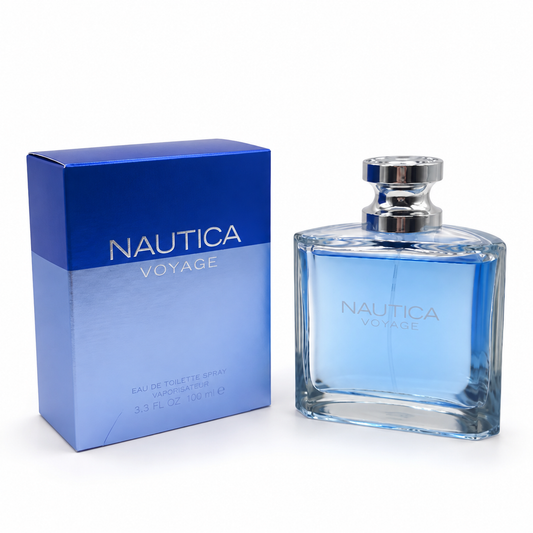 Nautica Voyage Eau de Toilette Spray for Men – 3.3 fl oz / 100 mL